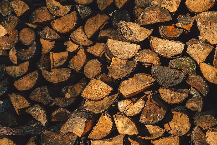 wood, logs, lumber, pattern, texture, full frame, backgrounds, log, firewood, timber