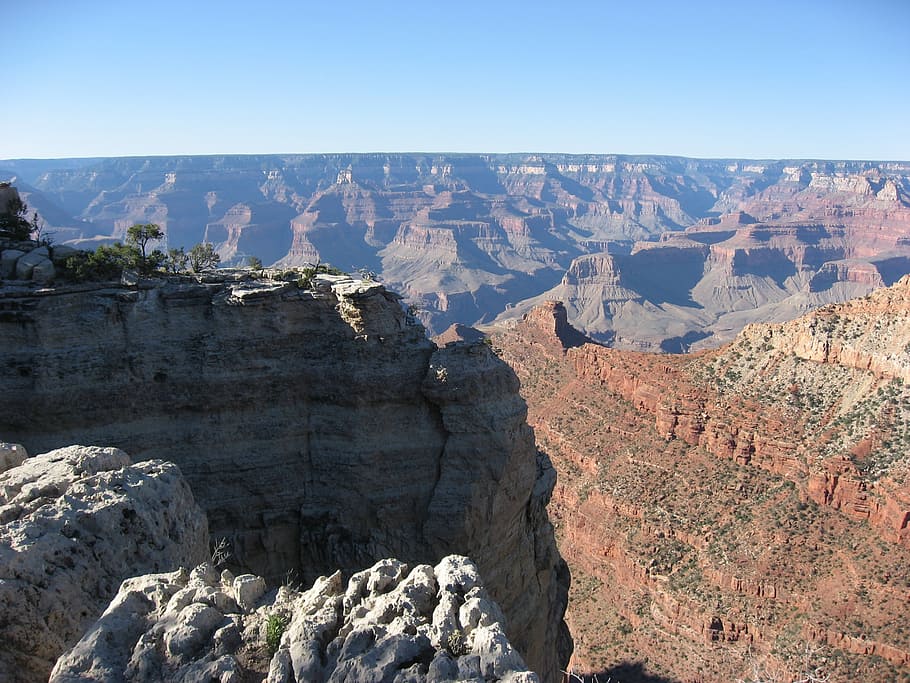 grand canyon, natureza, desfiladeiro, parque nacional, marco, vale, ao ar livre, cenário, erosão, rochas