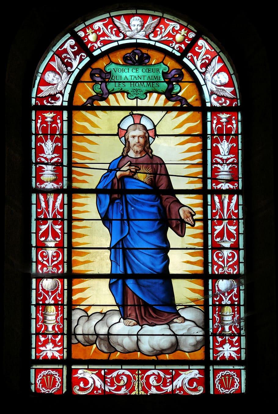 stained, glass window, Stained Glass Window, Church, religion, spirituality, stained glass, window, place of worship, multi colored