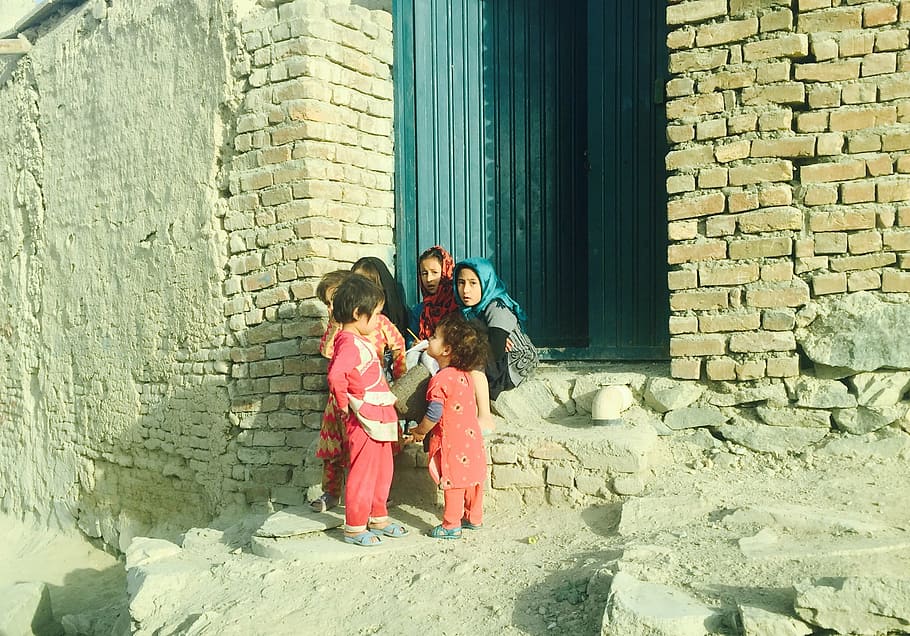 kabul, niños, pobreza, afganistán, infancia, mujeres, niñas, descendencia, familia, unión