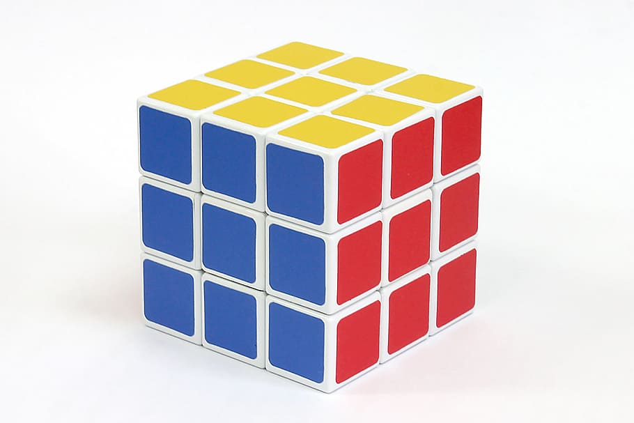 3x3 rubik's cube, rubik cube, cube, game, puzzle, rubik, toy, square, solve, problem