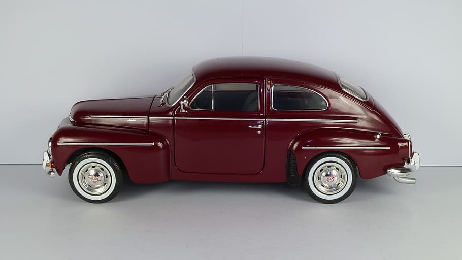 volvo, pv 544, sedan, 1958, pv544, 544, 1x18, model car, revell, mode of transportation