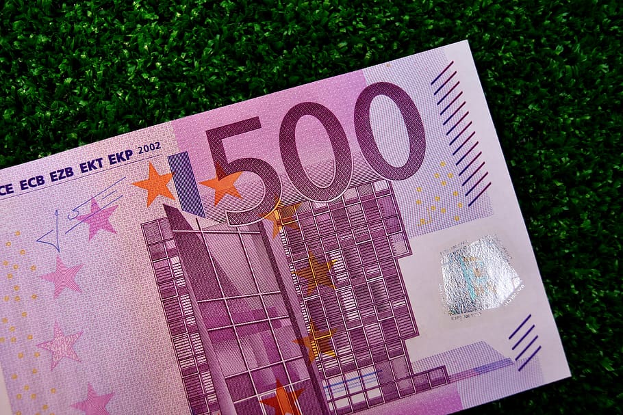 euro, 500, dollar bill, money, currency, paper money, 500 euro, finance, banknote, seem - Pxfuel