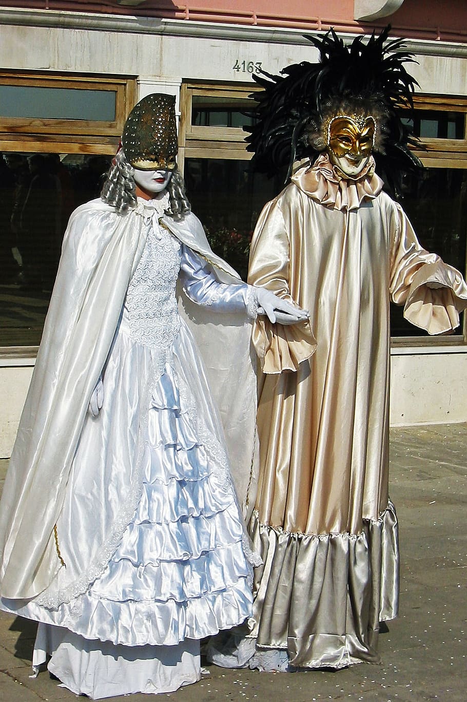 Máscara veneciana hombre pintura' Vestido sudadera mujer