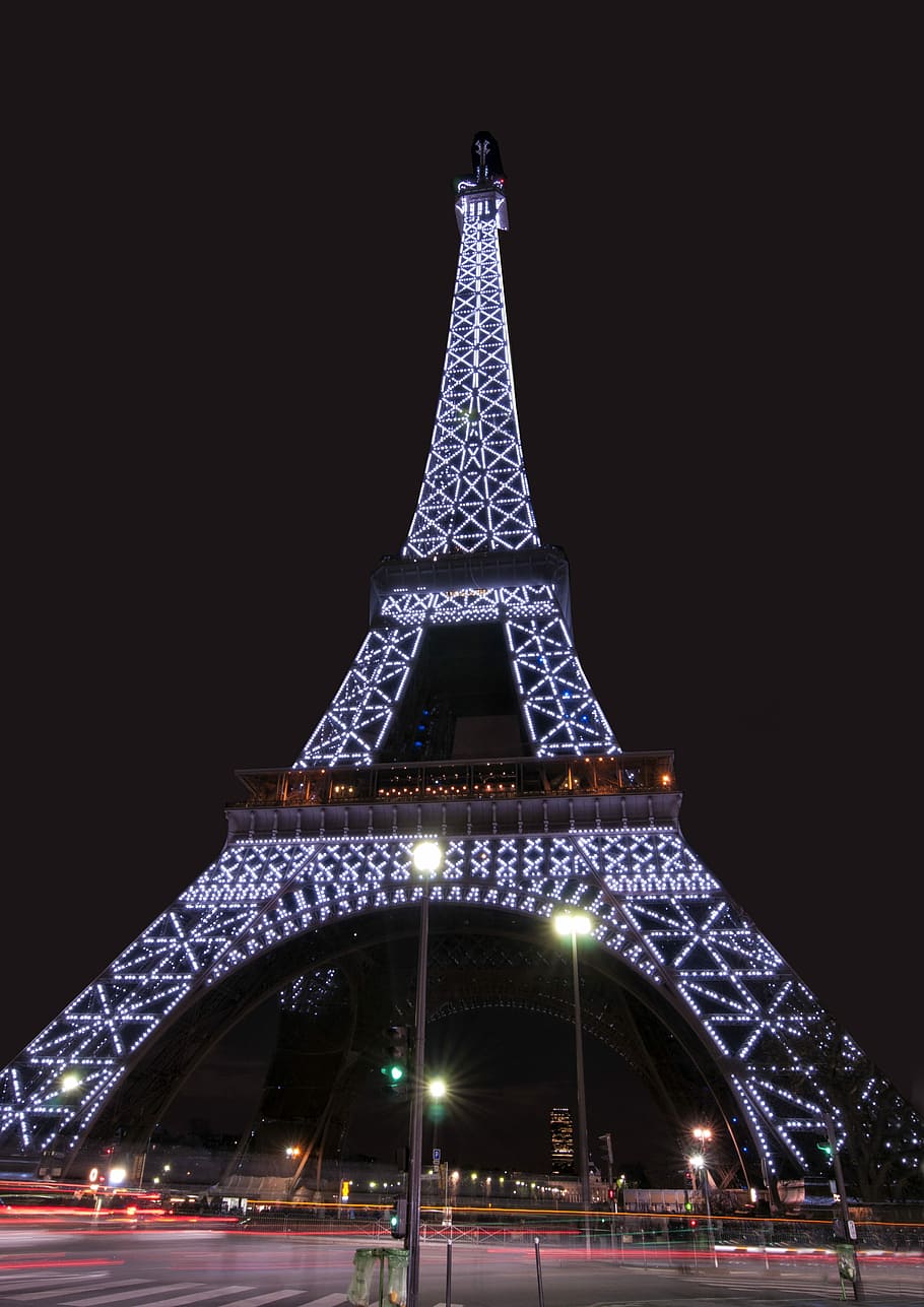 Eiffel Tower, Monument, Paris, France, paris, france, tower, architecture, heritage, capital, flicker