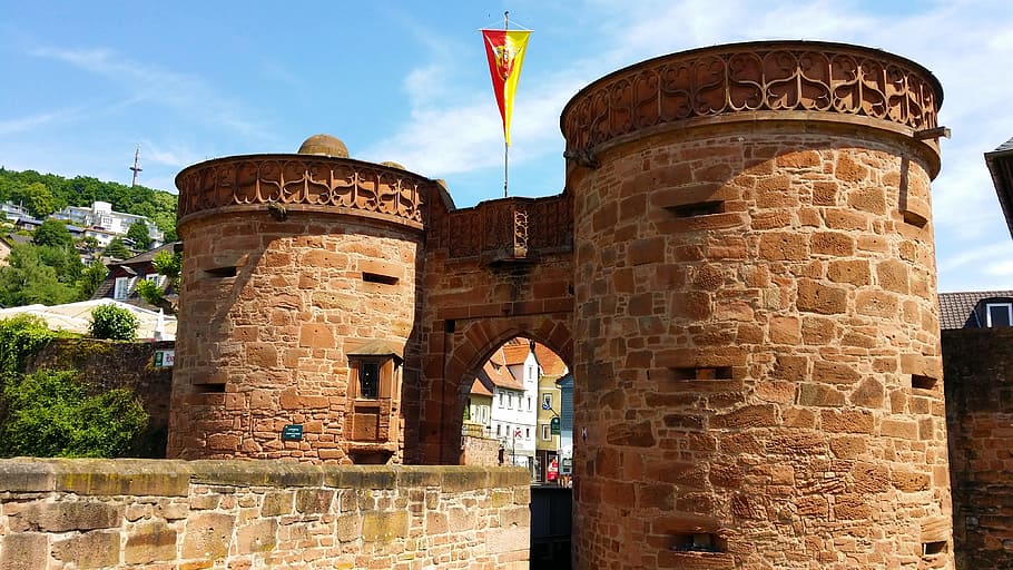 büdingen, jerusalem gate, fortress, city wall, old town, bulwark, architecture, history, the past, built structure
