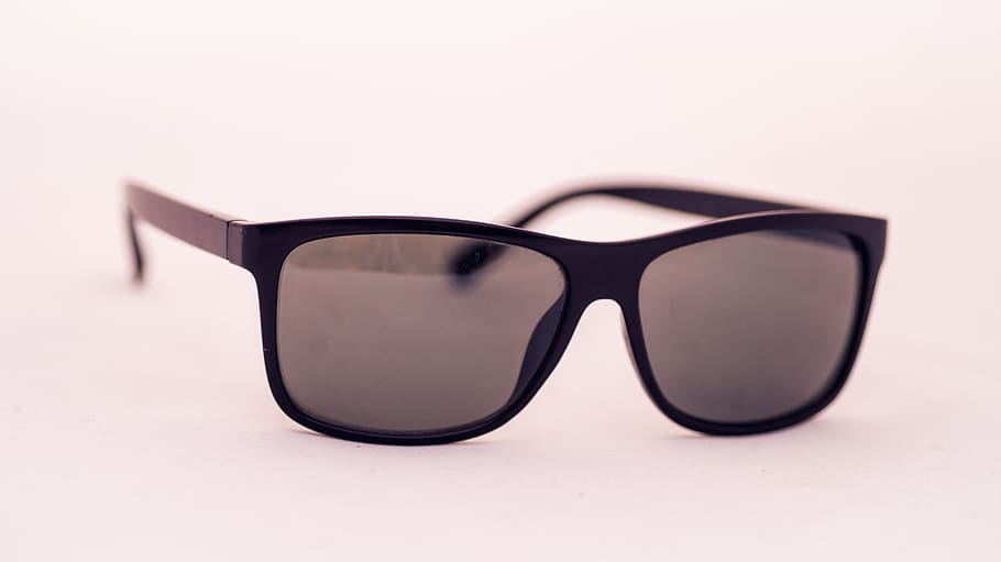 gafas de sol, gafas, verano, sol, nadie, zonnenbril, fondo blanco, negro, moda, anteojos