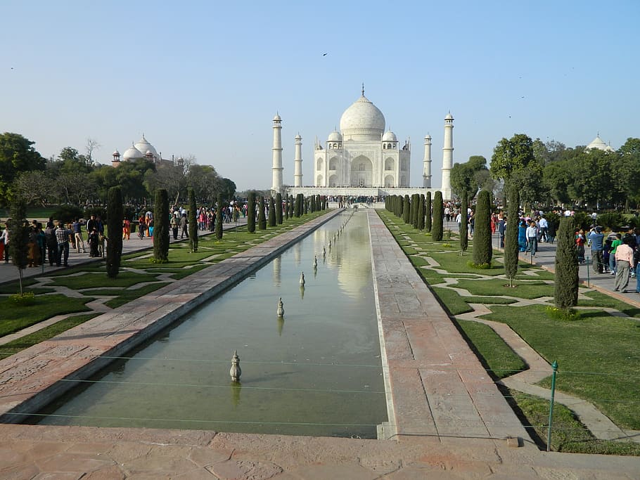 taj mahal, india, Taj Mahal, Mahal, India, Architecture, india, mahal, marble, asia, monument, tomb