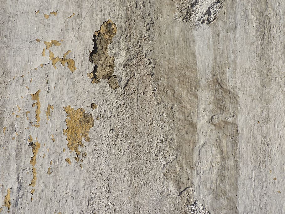 closeup, concrete, wall, texture, old paint, flake, peel, plaster, broken, old