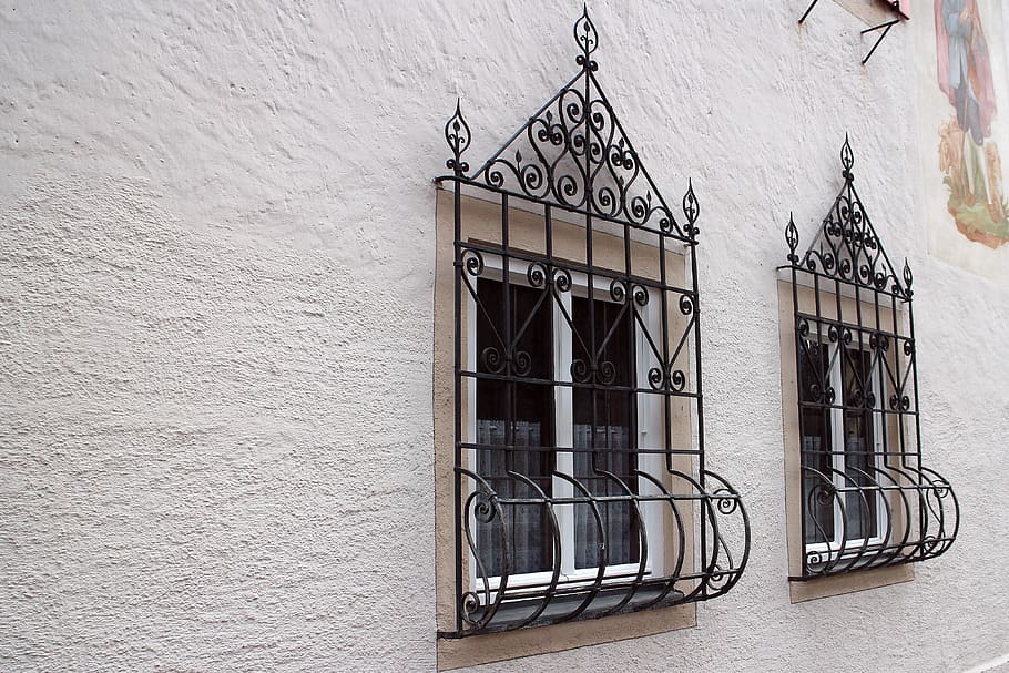 window, grate, window grilles, grating, old, barred window, grille, metal, steel grid, security