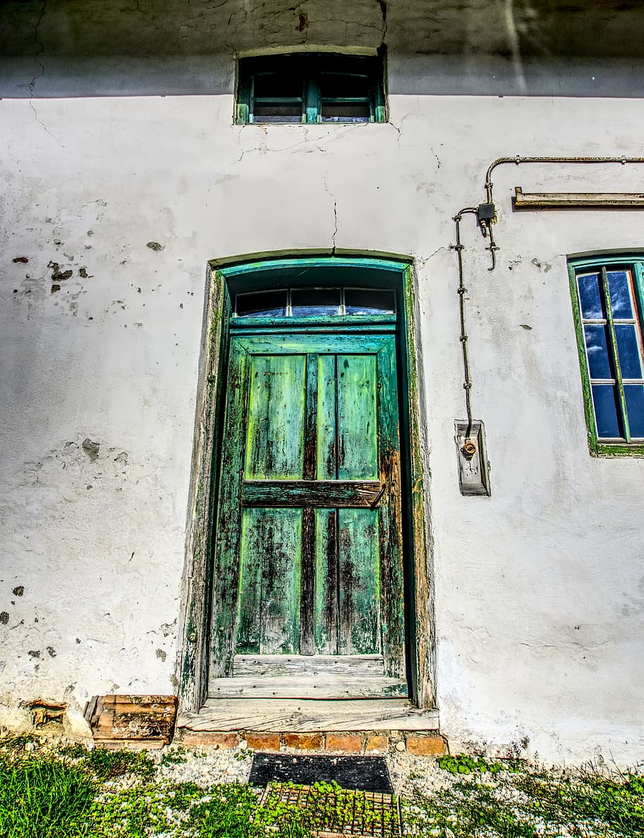문, 나무로되는 문, 늙은, 오래된 문, 목재, 입력, 집 입구, 나무 문, 곡물, 구조