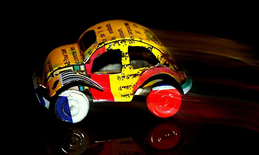 Automático, Carro de brinquedo, Vw Beetle, carro de chapa metálica, miniatura, modelo de carro, lembrança, áfrica do sul, brinquedos, movimento