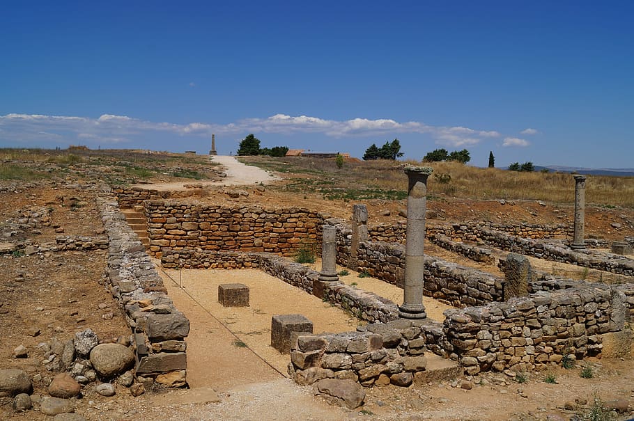 Numancia, Roman, Archeology, roman remains, ancient civilizations, ancient, history, built structure, old ruin, architecture