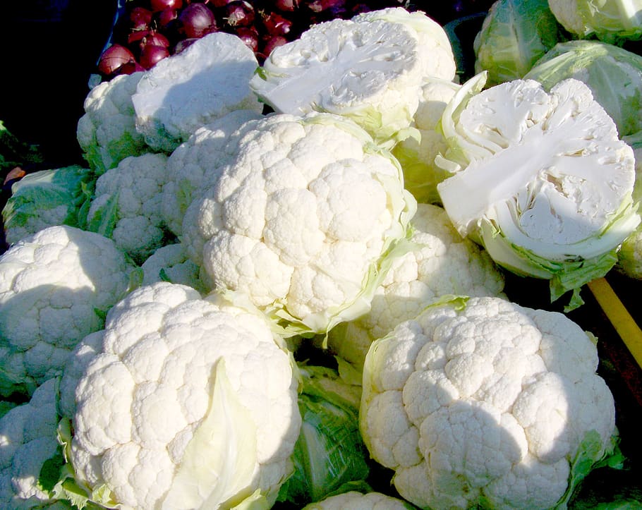 cauliflower, white vegetable, food, food and drink, vegetable, healthy eating, freshness, white color, wellbeing, close-up