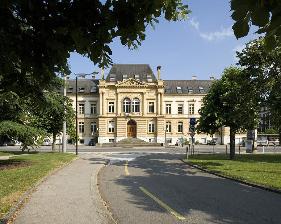 university, neuchâtel, University of Neuchâtel, Switzerland, 1ermars, building, college, education, photos, higher learning