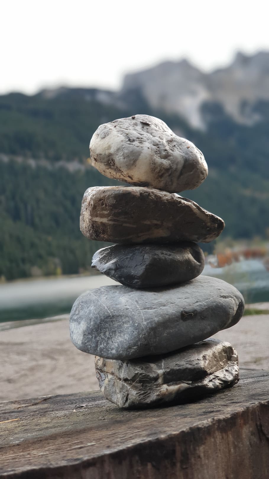 pebbles, cairn, stones, rest, meditation, balance, focus on foreground, close-up, day, stack