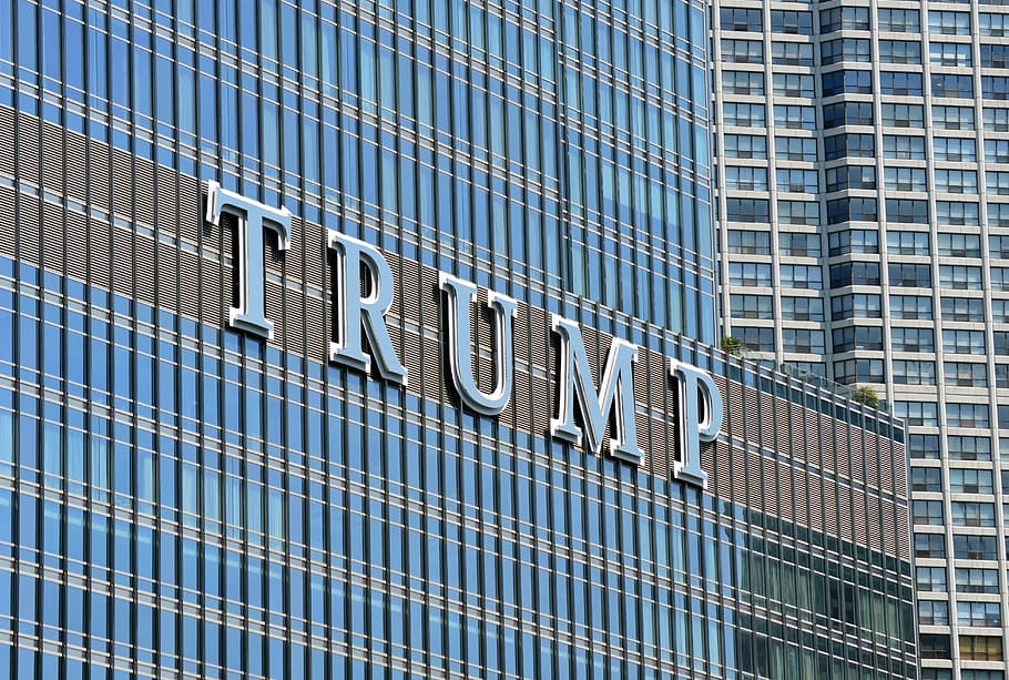 trump letter signage, Donald Trump, Trump, Tower, Usa, trump, tower, donald, states, election, politics