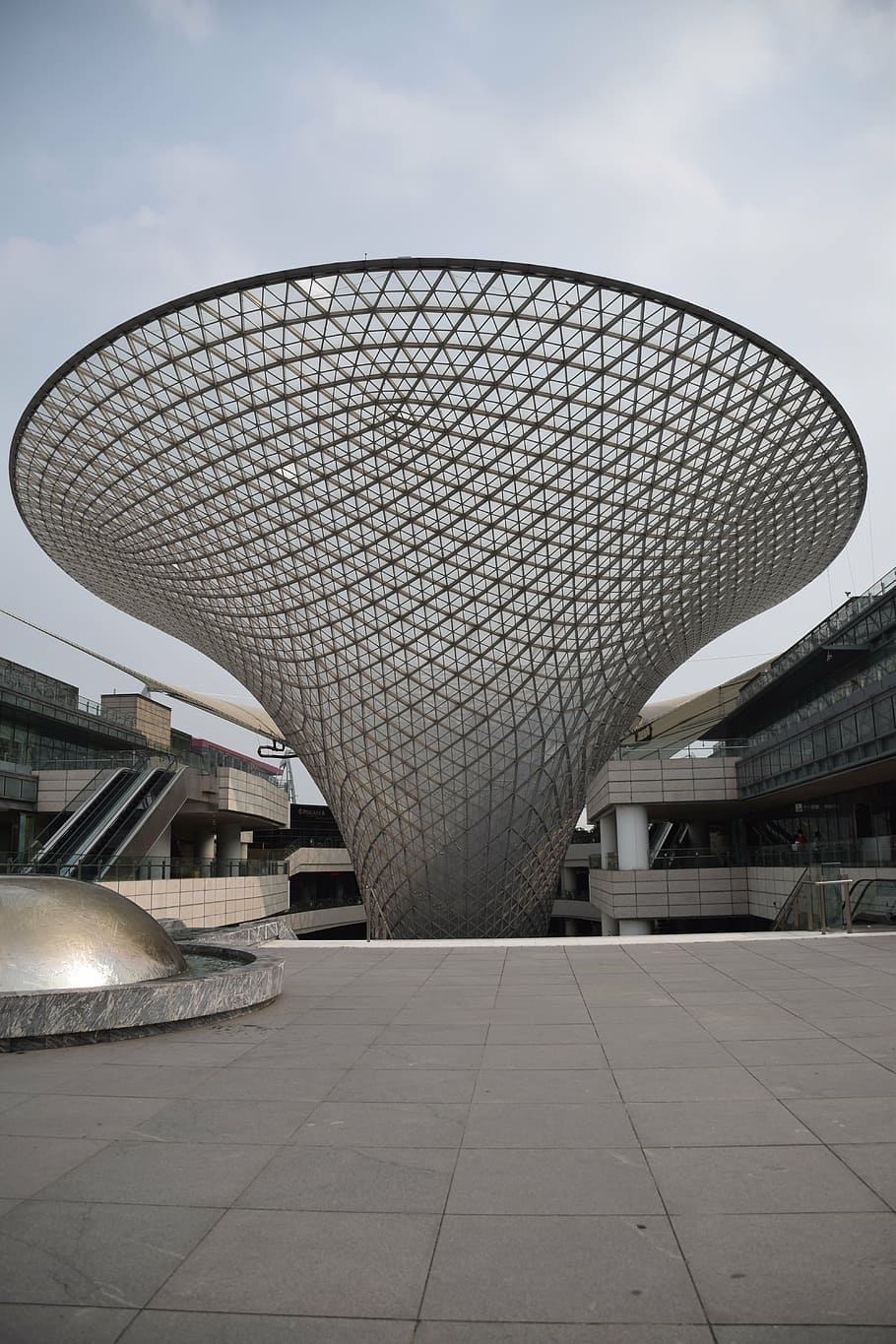 expo 2010, shanghai, architecture, construction, pavilion, design, built structure, sky, building exterior, modern