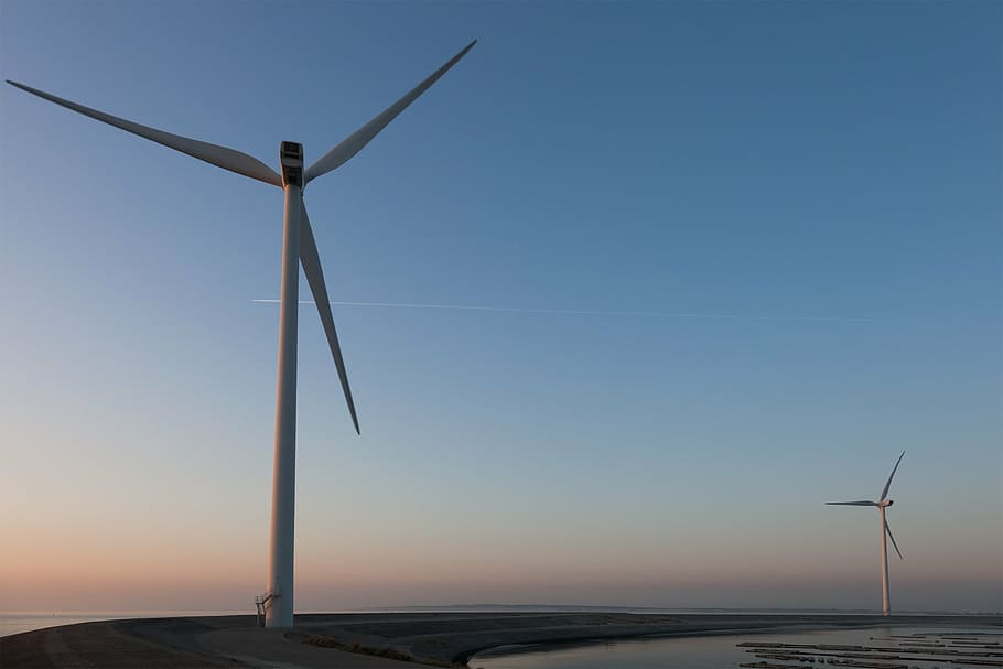 windmills, wind energy, netherlands, turbine, electricity, environment, wind Turbine, generator, fuel and Power Generation, technology