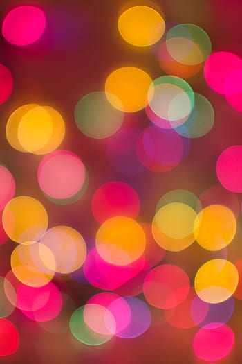 abstract, blurry, lights, bokeh, colors, colours, Christmas, illuminated, defocused, circle