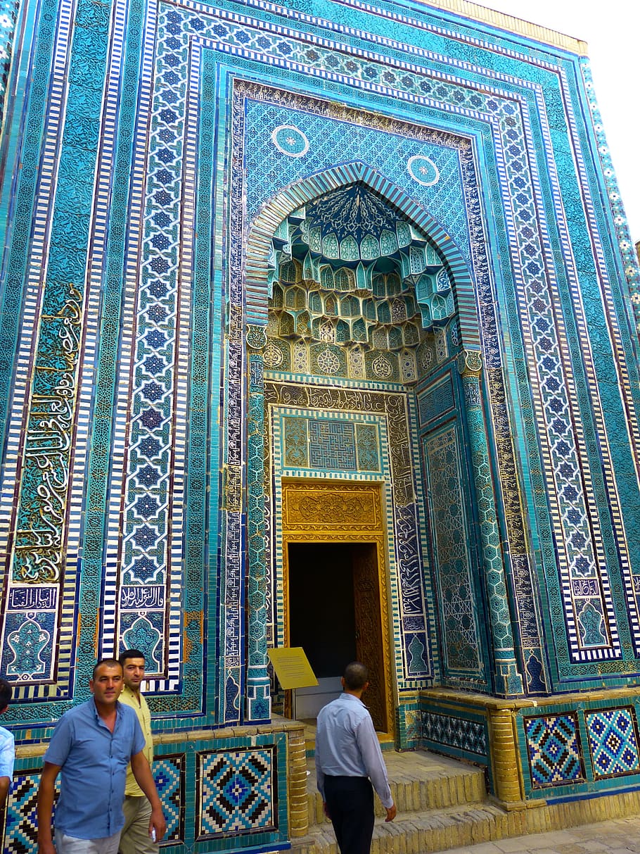 Shohizinda Necropolis Samarkand Uzbekistan Mausoleums Images, Photos, Reviews