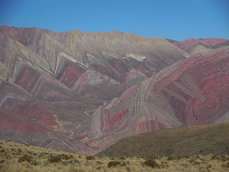 hornocal, argentina, rocks, landscape, mountains, natural, trekk, roadtrip, mountain, pierre