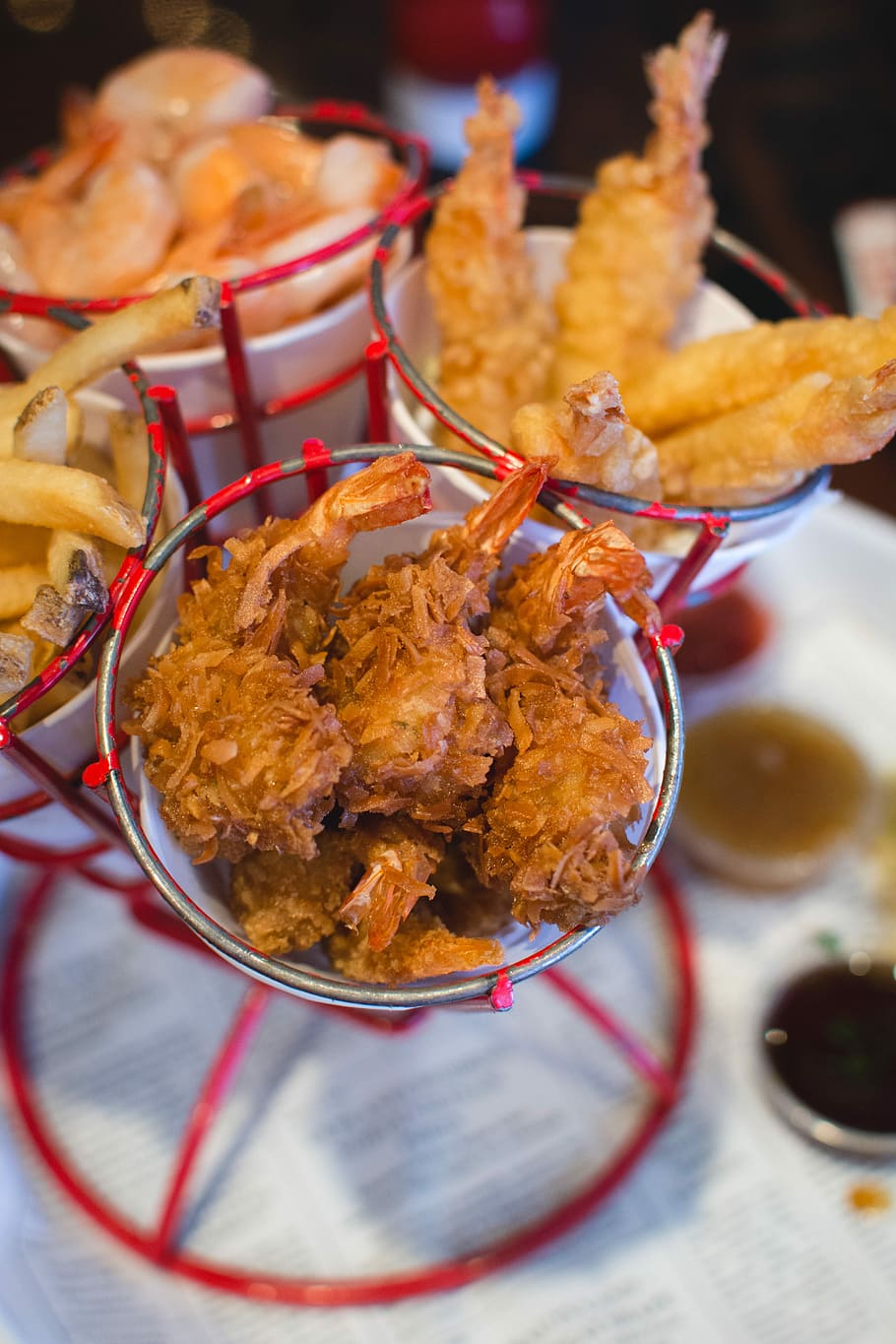 shrimp dishes, bubba gump restaurant, Shrimp, dishes, restaurant, close up, eating out, fried, shrimps, food