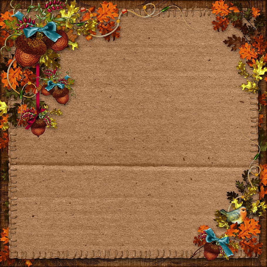 otoño, cosecha, álbum de recortes, fondo, papel, para fotos, despacho, decoración, poción, planta