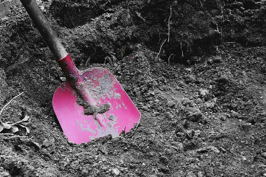 blade, pokes fun at, sand, digging, construction work, gardening equipment, gardening, work, craft, tool