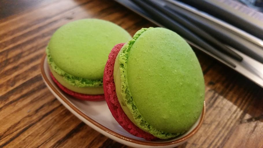 Macaroon, Coffee, Collection, Cafe, Korea, coffee collection, republic of korea, matcha, cranberry, greenness