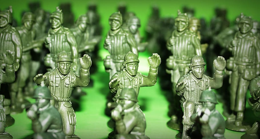 green, toy soldiers lot, toy, soldier, plastic, action, war, guard, small, childhood