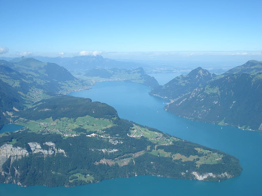 central, Suiza, región del lago de Lucerna, Suiza central, Lago de Lucerna, región, Seelisberg, montañas, estribaciones de los Alpes, alpino