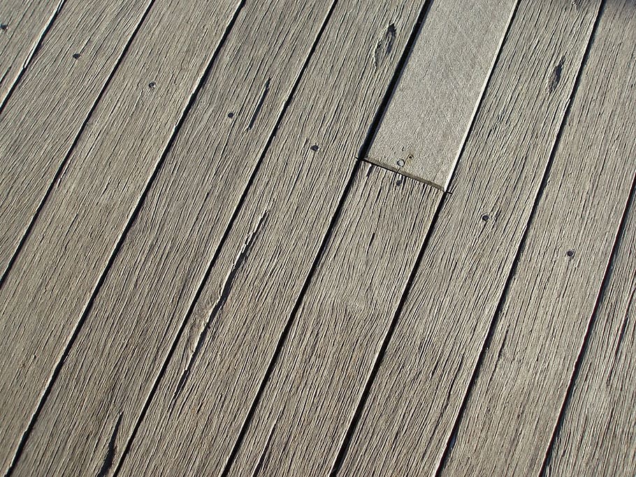 ベージュの木製の表面, デッキ, 木材, 木製, 自然, 床, 表面, 詳細, パターン, 板