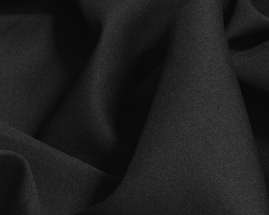 黒の繊維, 黒, 布, 素材, 布の背景, 黒の背景テクスチャ, パターン, デザイン, 繊維, テクスチャ