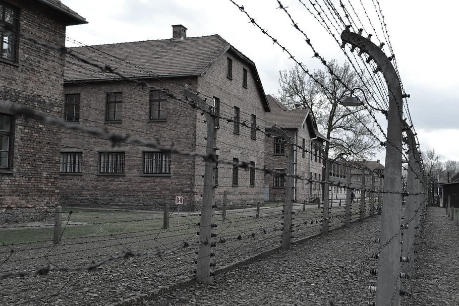 auschwitz, poland, 1945, 1939, birkenau, war, prison, the holocaust, jews, memorial