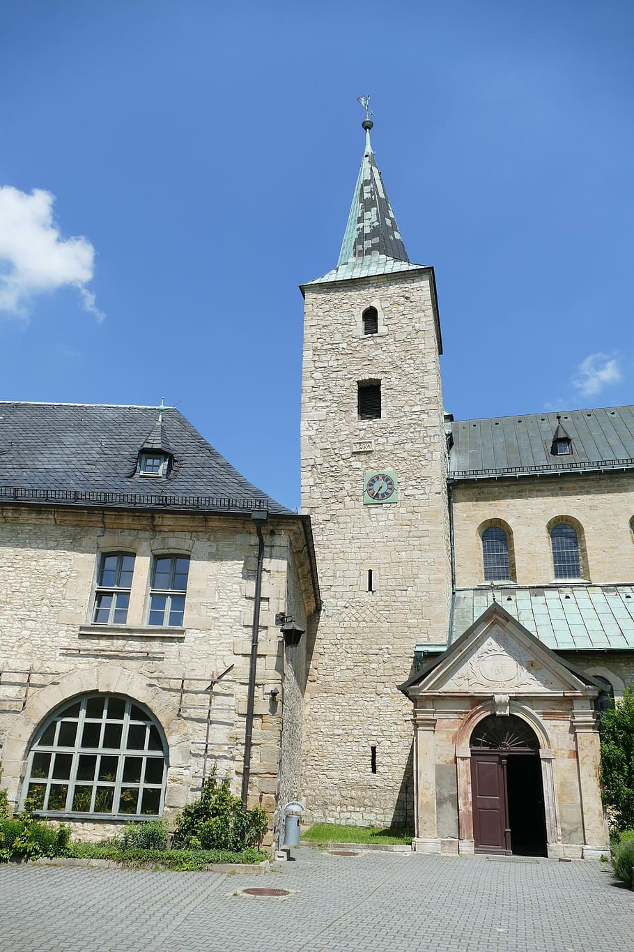 monastery, huysburg, benedictine monastery, old, historically, beautiful, rest, serenity, place of peace, faith