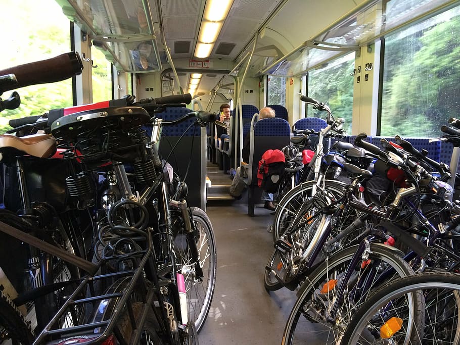 train, bike ride, bike, cycle, bicycles, bicycle tour, cycling, travel, holiday, bicycle