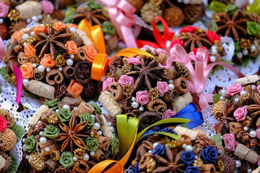 spices, colorful, food, decoration, spice mix, star anise, cinnamon stick, cloves, tinker, variation