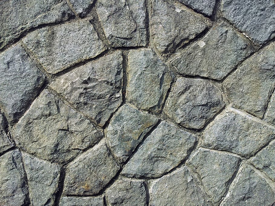 gray concrete pavement, stone, wall, rocks, stones, granite, concrete, textured, texture, structure