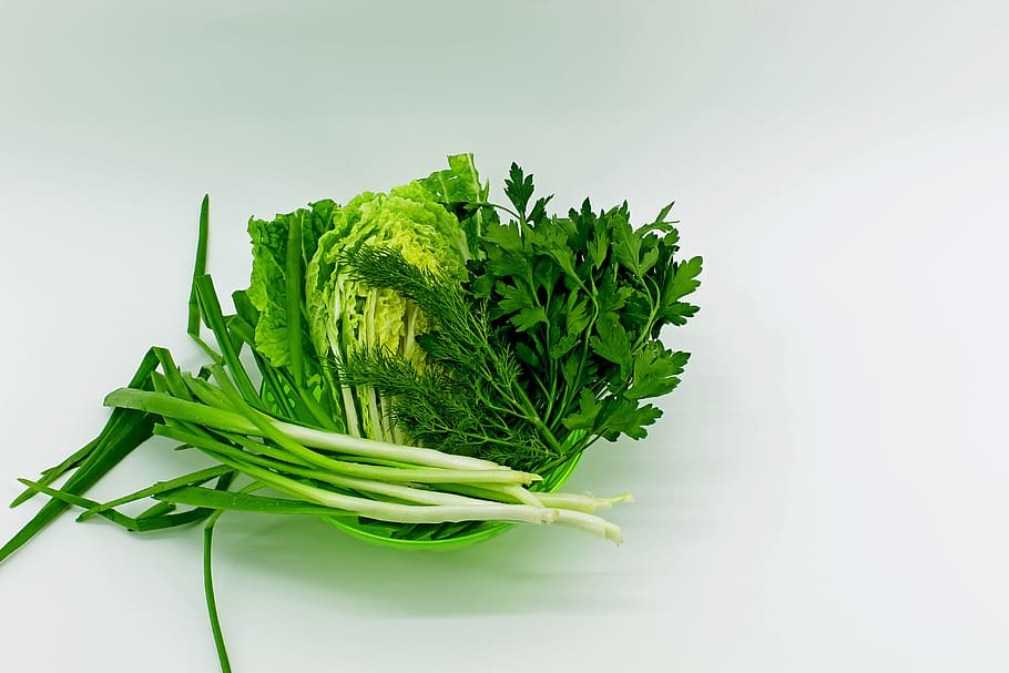 beijing cabbage, chinese cabbage, food, product, white, background, green, yellow, deep, flower bowl