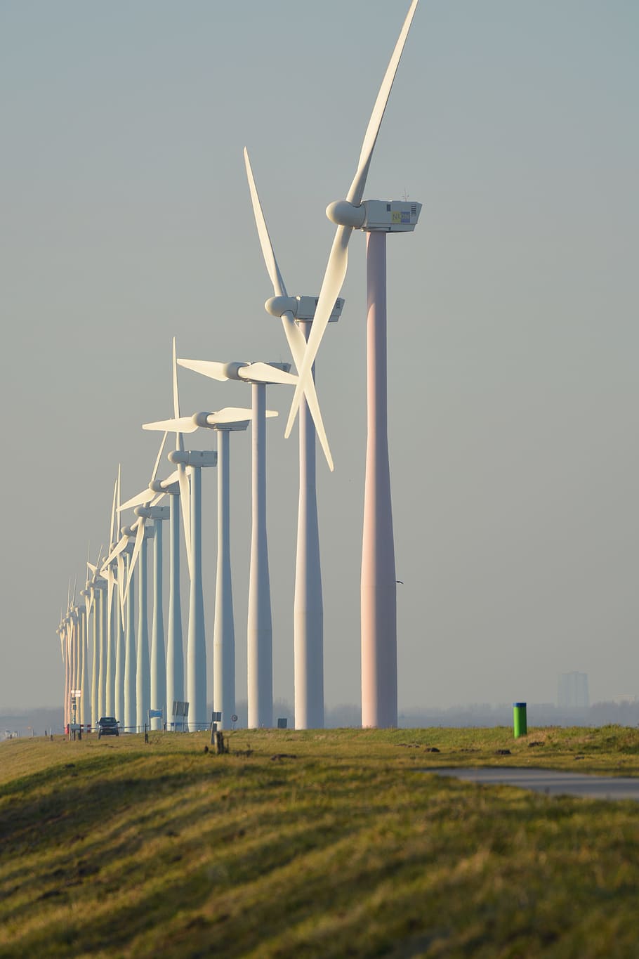 Alam, Kincir Angin, Belanda, energi angin, pandangan, sumbu, turbin, Turbin angin, lingkungan, bahan bakar dan Pembangkit Listrik