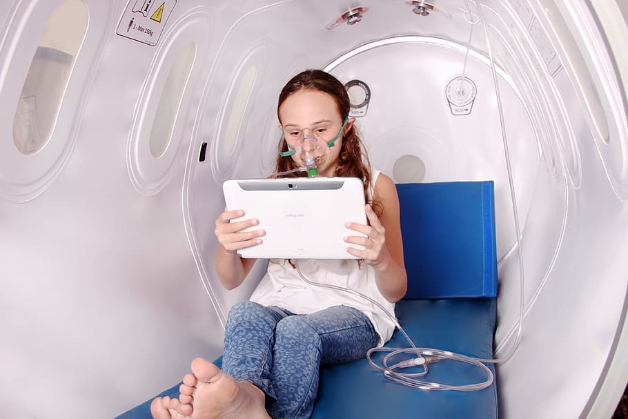 tablet, chamber hyperbaric, treatment, oxygen, bless you, medicine, doctor, patient, surgery, hospital