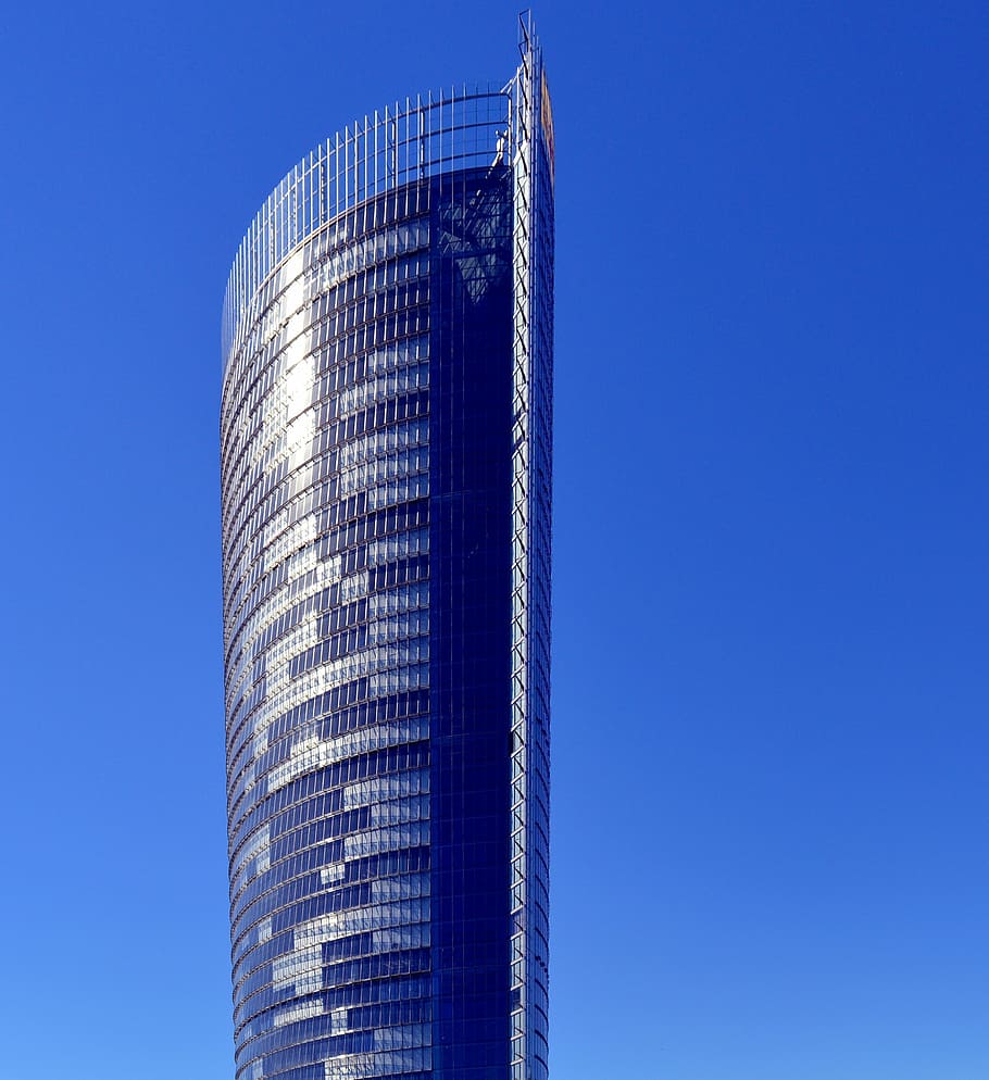 skyscraper, posttower, telecom tower, communication, building, bonn, glass, international, globalization, networking