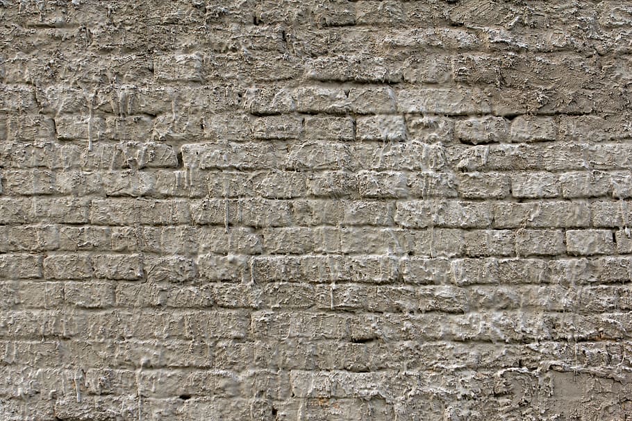 texture, background, bricks, brickwork, old, brick, wall, grey, backgrounds, textured