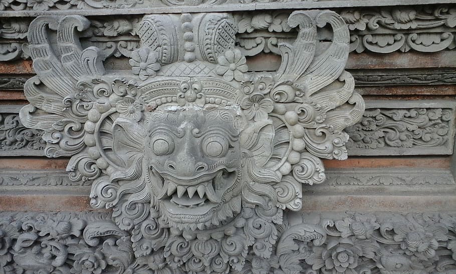 Bali, Temple, Carving, Hindu, Culture, hindu, culture, traditional, sacred, indonesia, carving - craft product