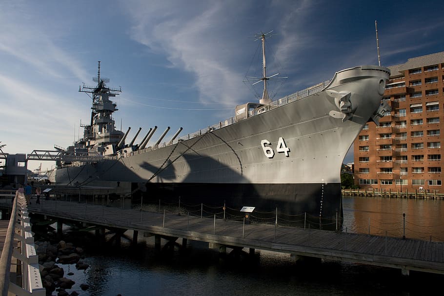 battleship, victory, monument, artillery, guns, military, museum, battle, ship, navy