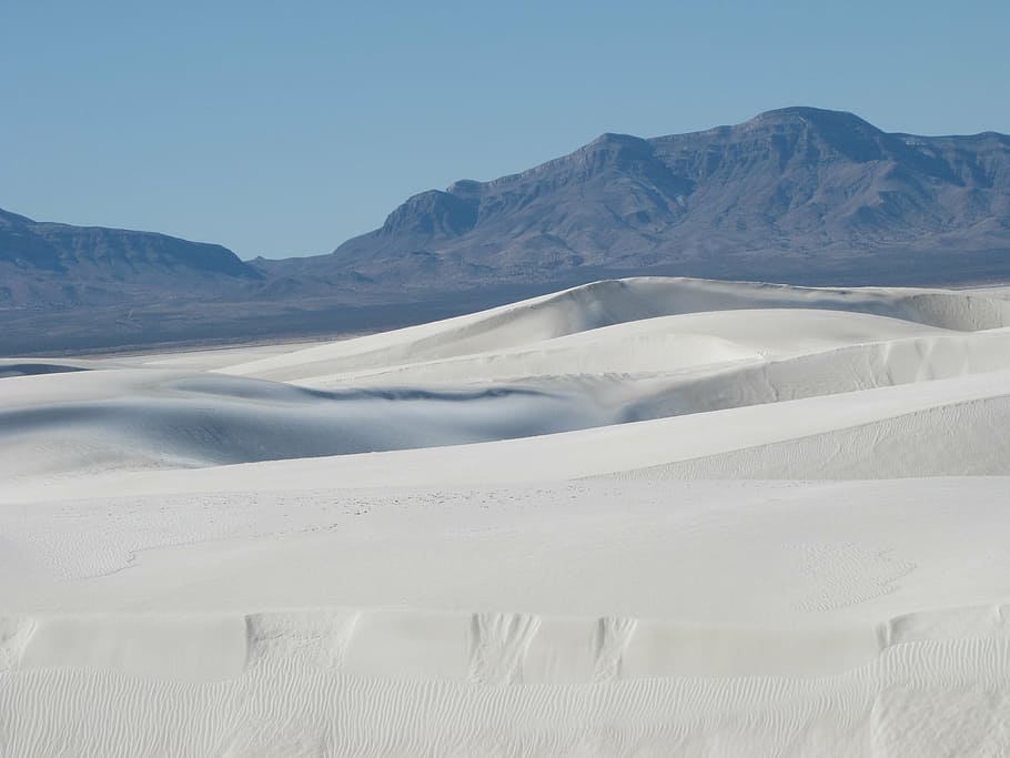 fotografia de paisagem, deserto, montanha, dunas de areia, branco, panorâmico, paisagem, céu, colinas, tranquilo