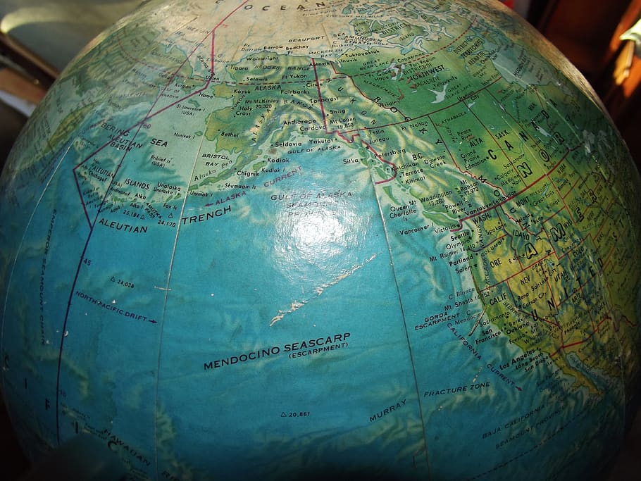 globo, mundo, noroeste, esfera, terra, mapa, geografia, globo - objeto feito pelo homem, planeta Terra, espaço
