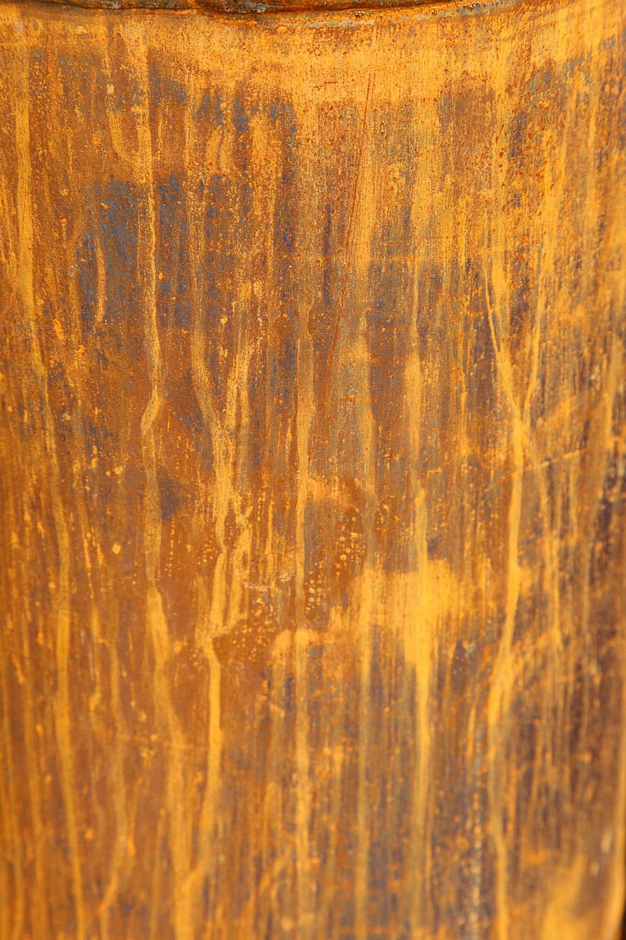 Rust, Texture, Oxide, Tank, Metal, abstract, backgrounds, textured, gold colored, paint