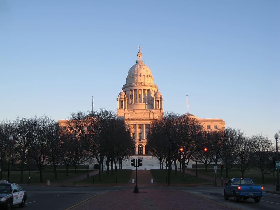 rhode island, state house, providence, city, architecture, capitol, dome, government, landmark, hope
